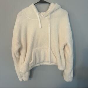 No Boundaries Soft Sherpa Pullover Hoodie Sweatshirt Junior Size Large / 11 - 13